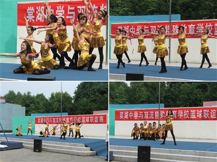 特殊学校同学舞蹈表演