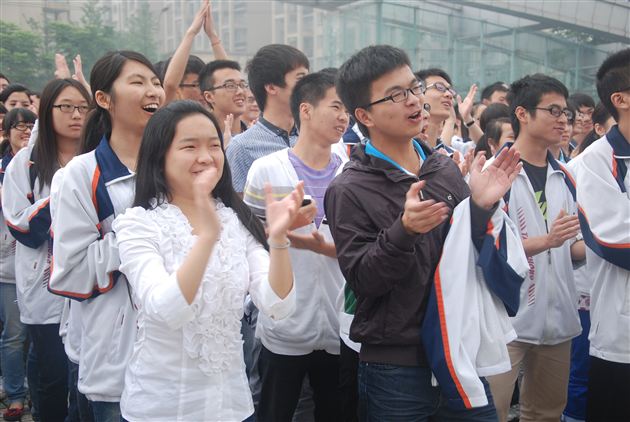 助威高考,辉煌棠外