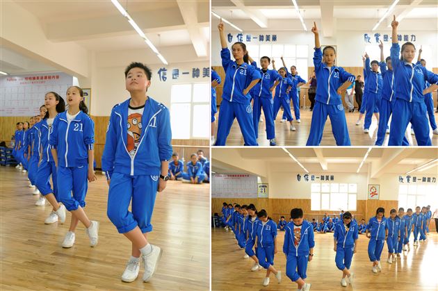棠外教师鲁敏献课国培计划(达州市)中小学体育骨干教师培训班