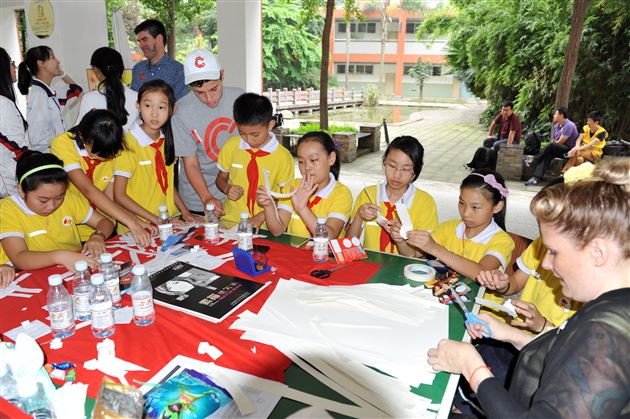 Sichuan-Christchurch Education Festival棠外附小学生参加“四川-基督城教育节”教育交流活动