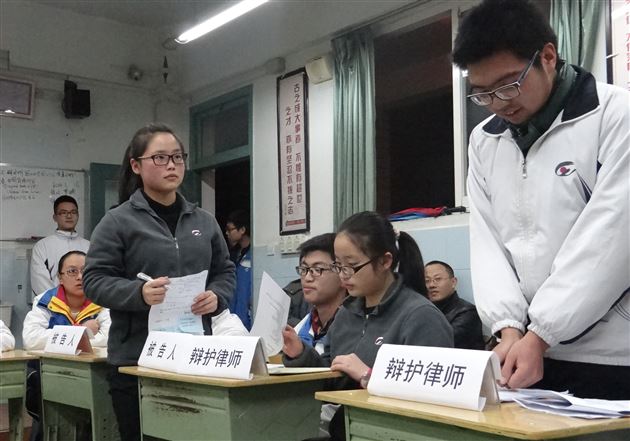 棠外学生校内社会实践系列报道（十二）——模拟法庭