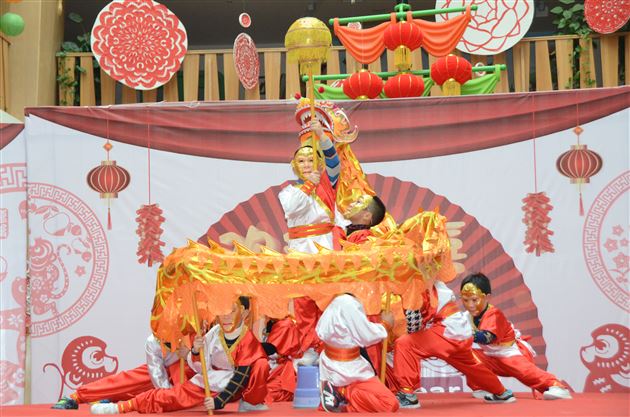 开开心心逛庙会，欢欢喜喜过新年——棠外实验幼稚园开展第二届新年庙会活动