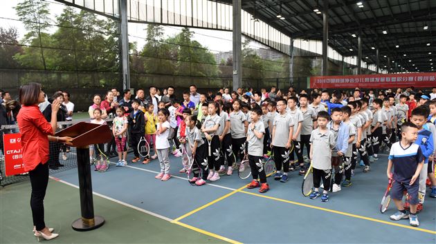 棠外在中国网球协会少儿网球发展联盟地区赛（四川站）中获佳绩