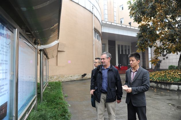 美国斯坦福大学罗斯•詹宁斯教授一行莅临棠外交流访问