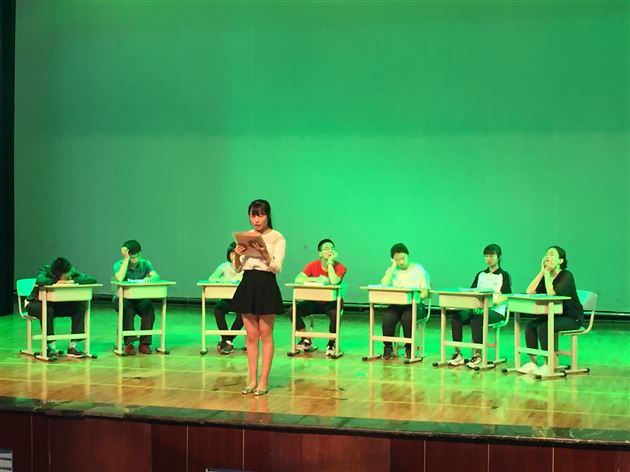 喜报：棠外心理剧《勿忘初心》获成都市第三届中小学校园心理剧展评一等奖
