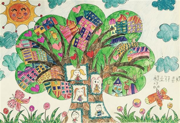 棠外附小学生美术作品在全国大赛中获奖——杨翊琳（1.3）