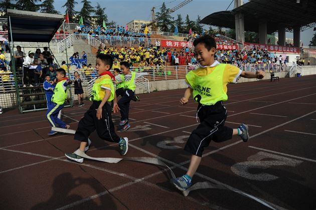 奔跑吧，少年——棠外附小2017春季田径运动会圆满结束