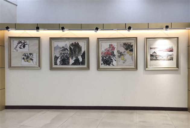 棠外2017年校园艺术节学生书画作品展隆重开幕