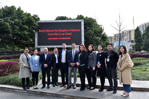 美国大学招生官到访棠外