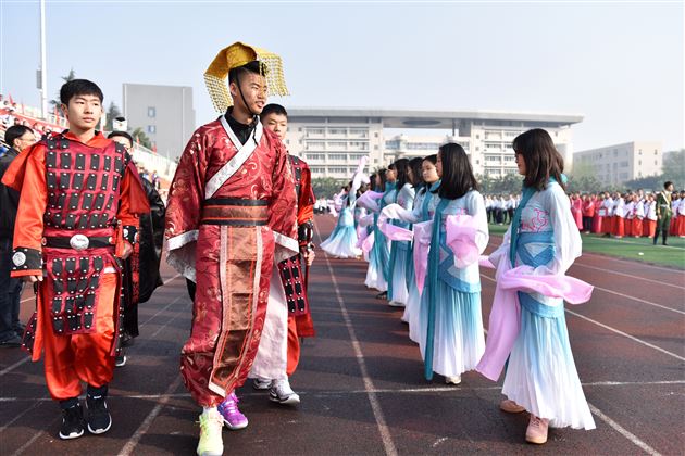 塑文化之魂,强体魄之本,展青春之采,育栋梁之才——棠外高中部第十五届田径运动会盛大举行