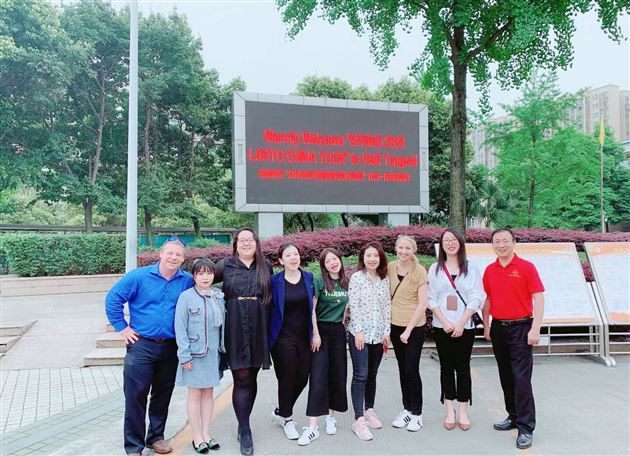 春风有你,不如刚好遇见你——“2019春季蓝图美国名校中国展”一行到访棠外