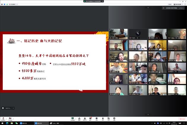 勿忘国耻 奋发图强——棠外开展“九·一八”事变91周年纪念活动 