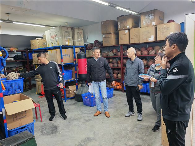 安全至上  常抓不懈——棠外体卫艺处开展艺体场馆安全大检查