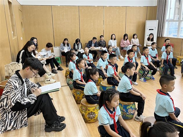  小、初、高音乐各学段老师齐聚一堂