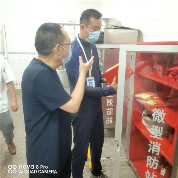 守护舌尖上的安全，筑牢食品安全防线——棠外开展校园食品安全专项检查