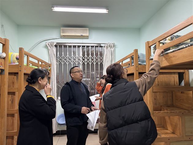 筑牢安全防线 守护和谐家园——我校高中开展学生公寓安全大检查活动