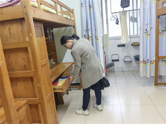 筑牢安全防线 守护和谐家园——我校高中开展学生公寓安全大检查活动