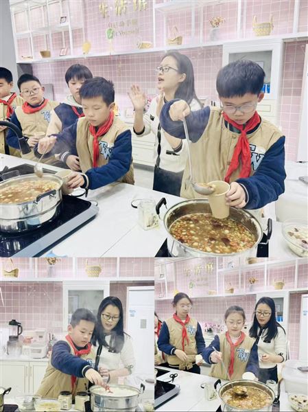 棠外附小五年级开展劳动活动