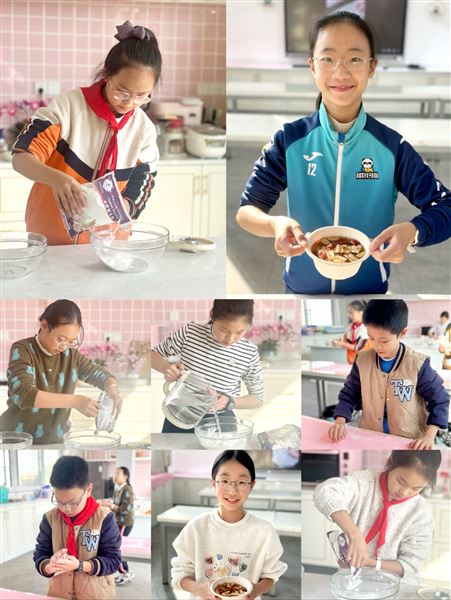 棠外附小五年级开展劳动活动