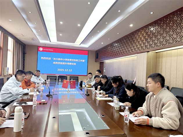 沐川县中小学体育甘东彬工作室赴棠外观摩学习 