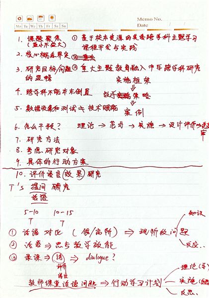 棠外高中英语组2025年度全国基础外语教育研究培训中心青年教师专项课题成功立项并开题 