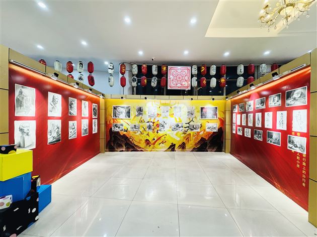 “自然而然·美润成长”棠外第十二届校园艺术节书法、绘画、摄影作品展精彩启幕