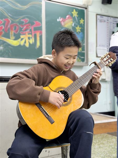 棠外初一举行班级元旦晚会