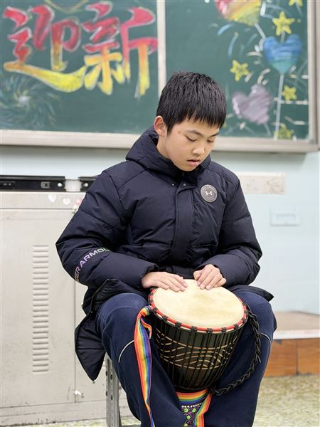 棠外初一举行班级元旦晚会