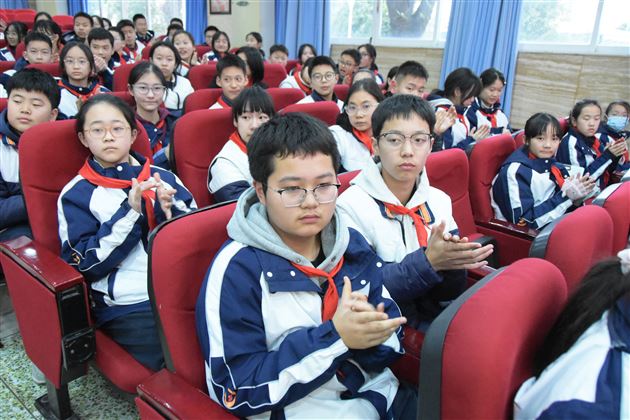 棠外初中共青团（少先队）学生自主管理工作总结大会