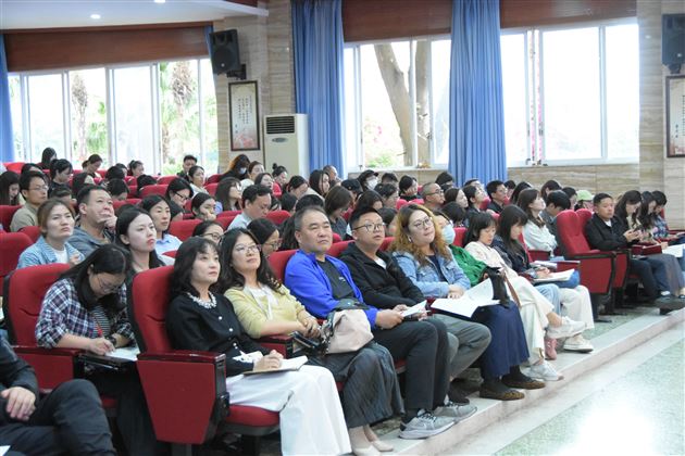 棠外初中召开教职工安全专题培训会