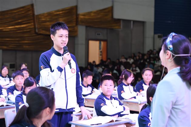 棠外成功承办成都市初中语文教研活动