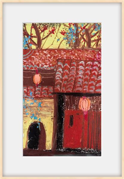 棠外学生写生作品入展第四届 成都“罨画崇州” 美术作品展 
