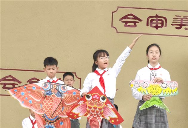 棠外附小举行第十六周主题升旗仪式