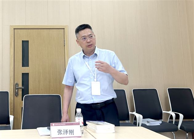 教务处副主任张泽刚专题讲座