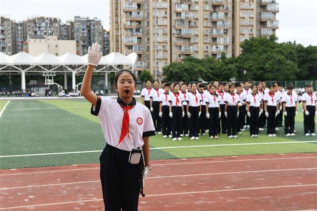 棠外初中第23届队列队形暨跑操比赛圆满举行