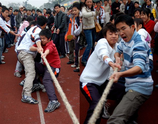 棠湖中学外语实验学校冬季运动会(六）