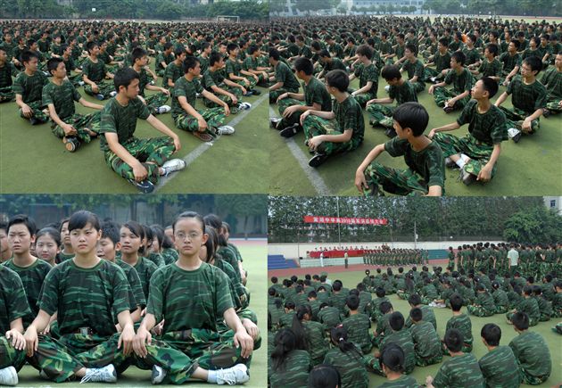 棠湖中学高2010级军训(四)