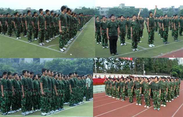 棠湖中学高2010级军训(五)