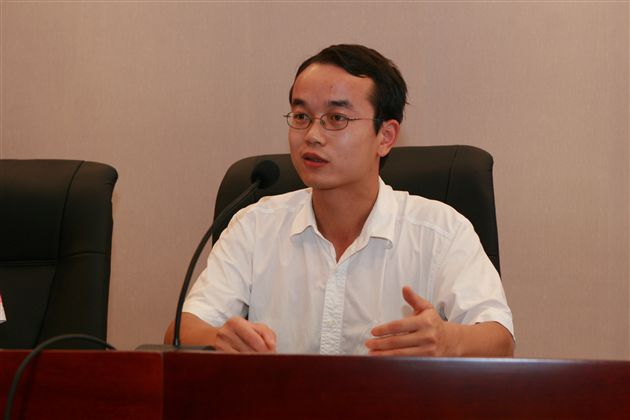 优秀徒弟代表杨军老师作经验交流