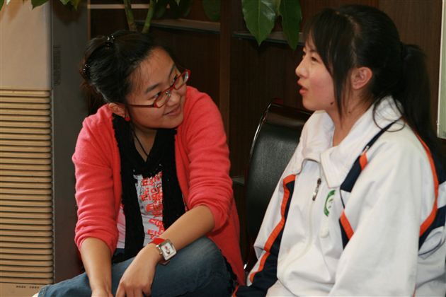 儿童基金会新京报记者到我校采访报道(四)