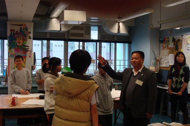 熊校长与优才书院学生交流