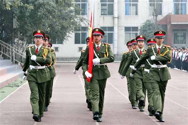 棠湖中学2009—2010学年度下学期开学典礼（一）